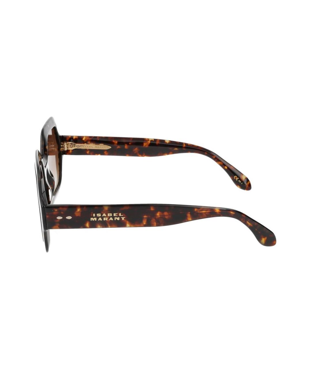 ISABEL MARANT Коричневые солнцезащитные очки, фото 5