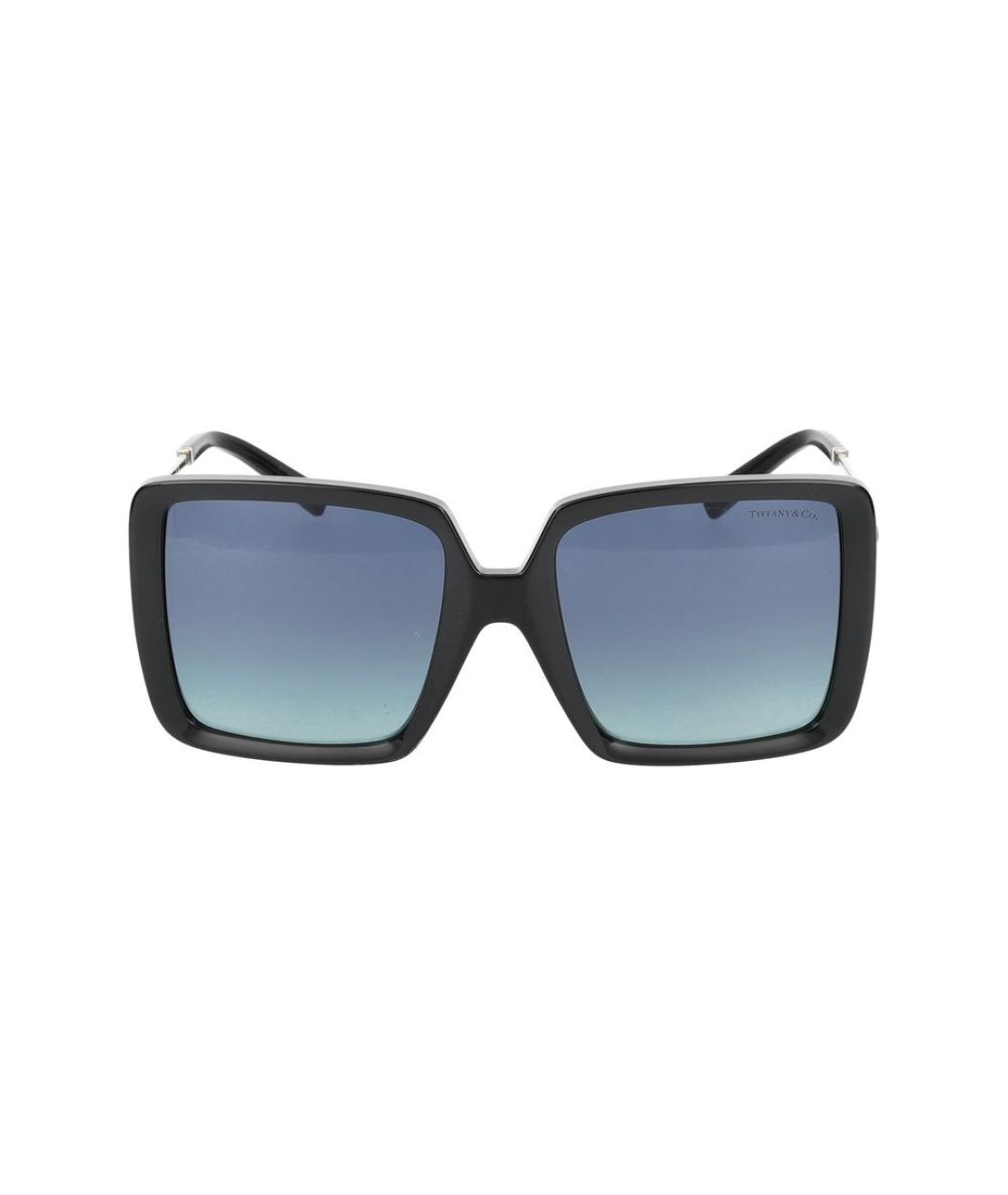 TIFFANY&CO Черные пластиковые солнцезащитные очки, фото 2