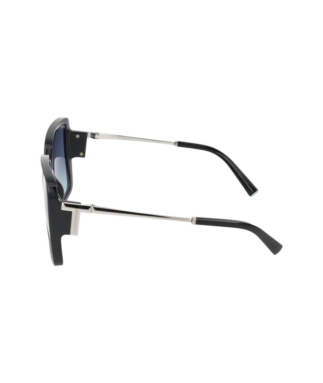 TIFFANY&CO Черные пластиковые солнцезащитные очки, фото 3