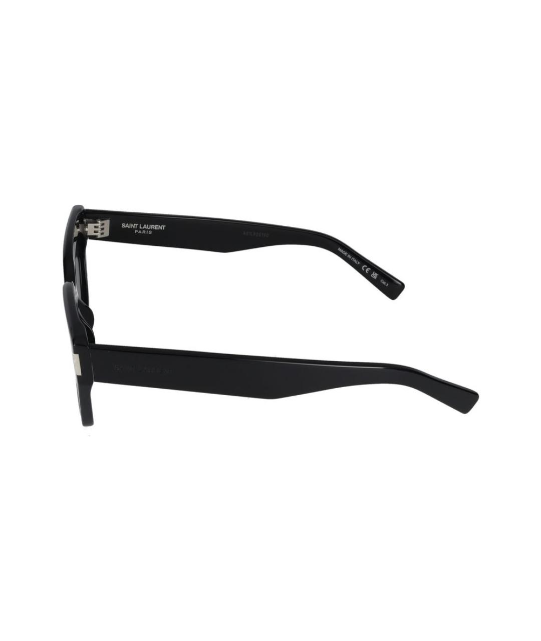 SAINT LAURENT Черные солнцезащитные очки, фото 3