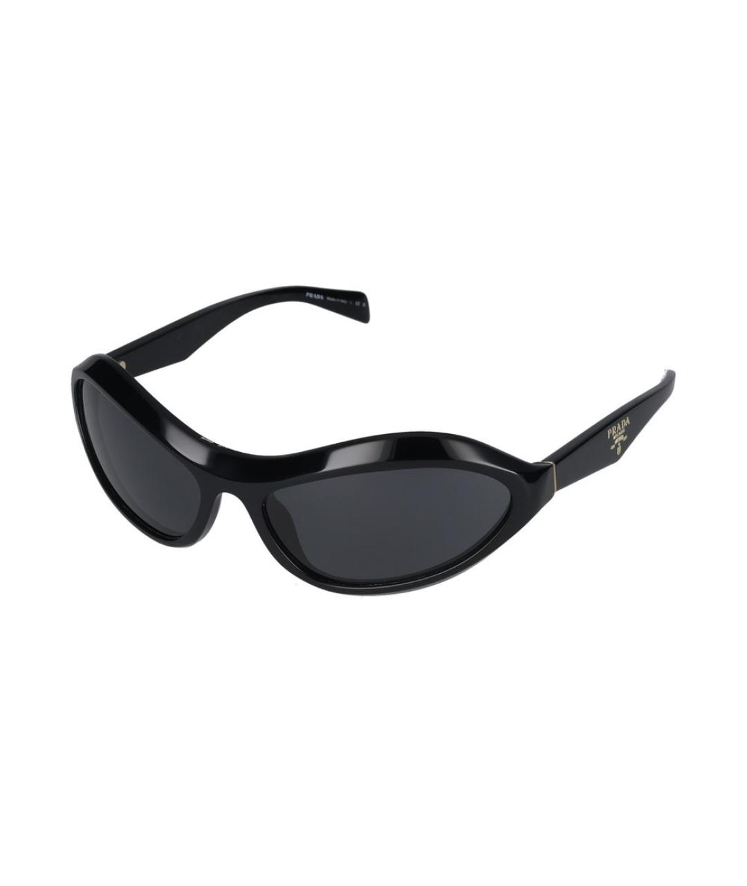 PRADA Черные солнцезащитные очки, фото 1