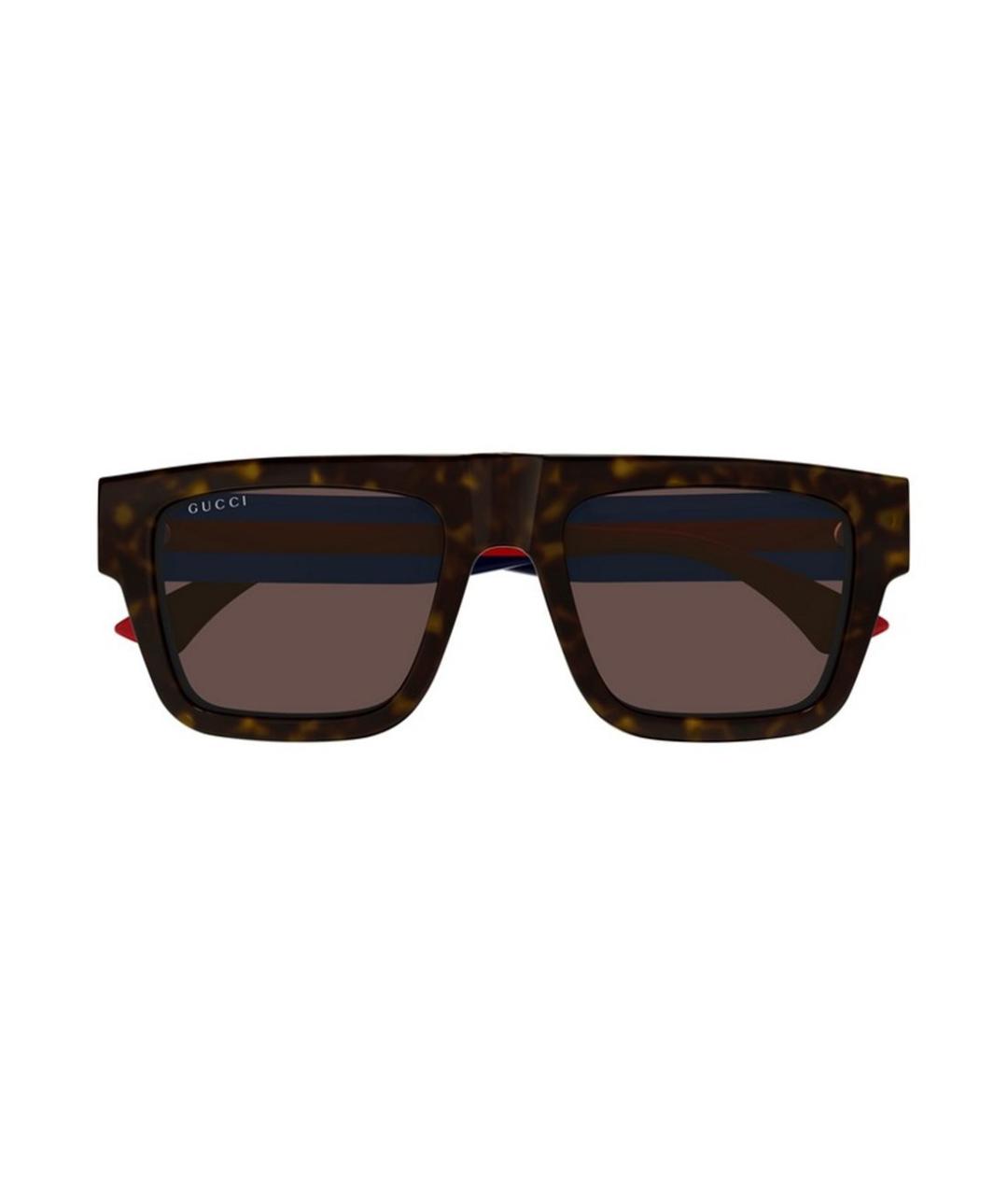 GUCCI Коричневые солнцезащитные очки, фото 4