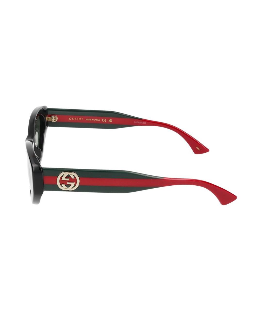 GUCCI Черные солнцезащитные очки, фото 3