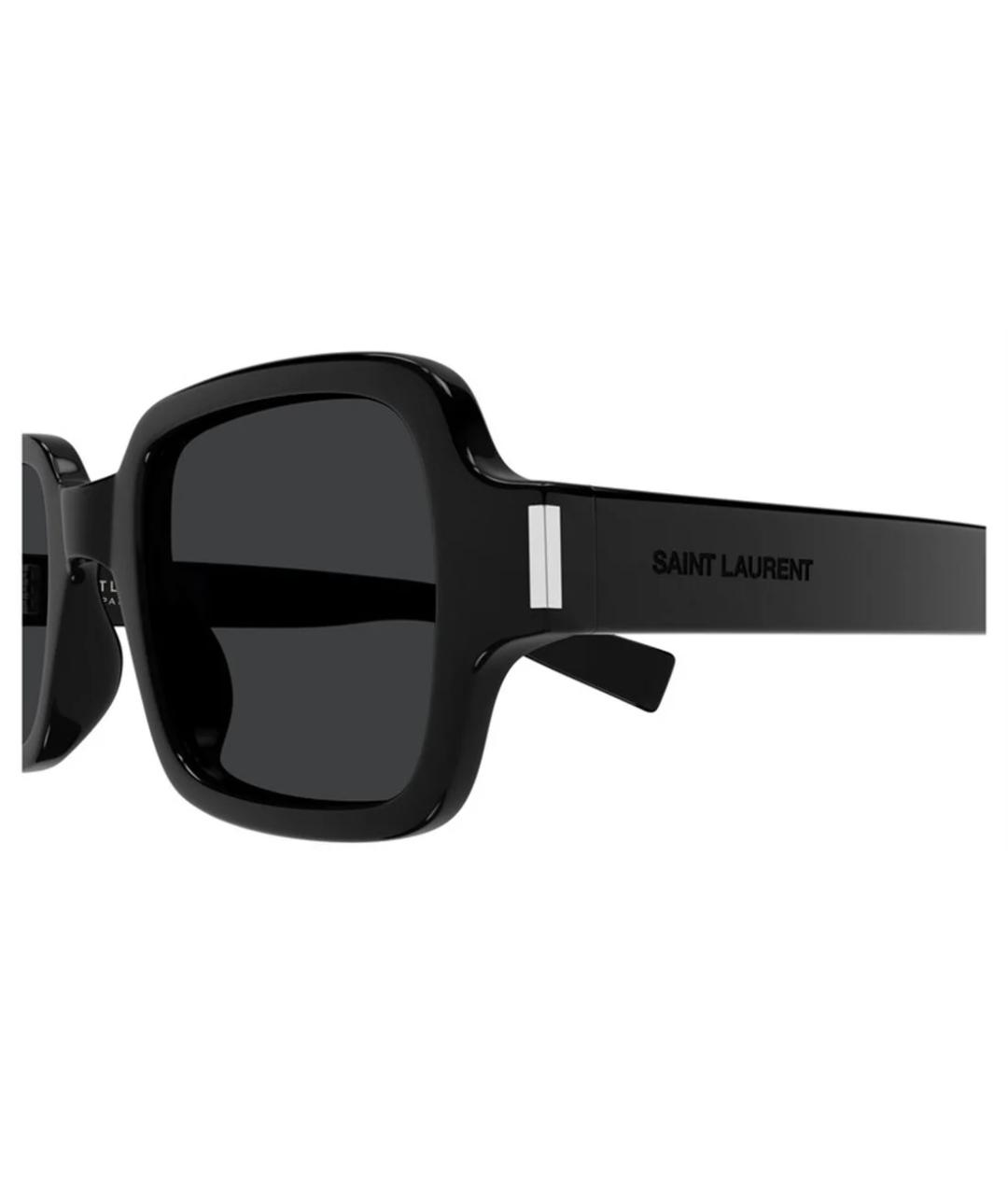 SAINT LAURENT Черные солнцезащитные очки, фото 3