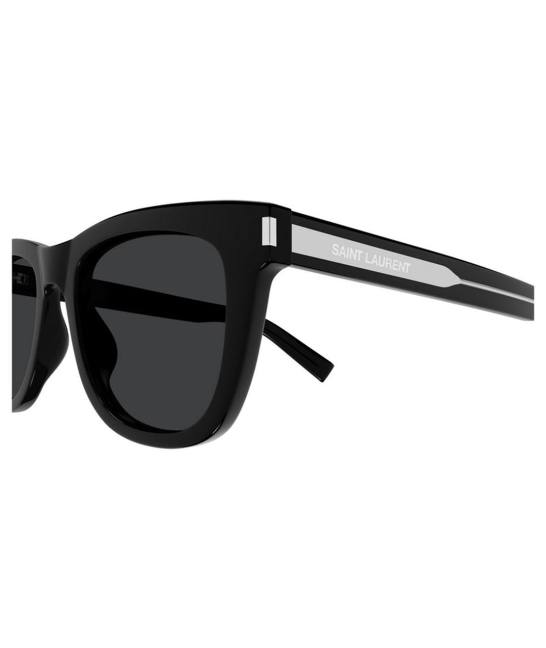 SAINT LAURENT Черные солнцезащитные очки, фото 2