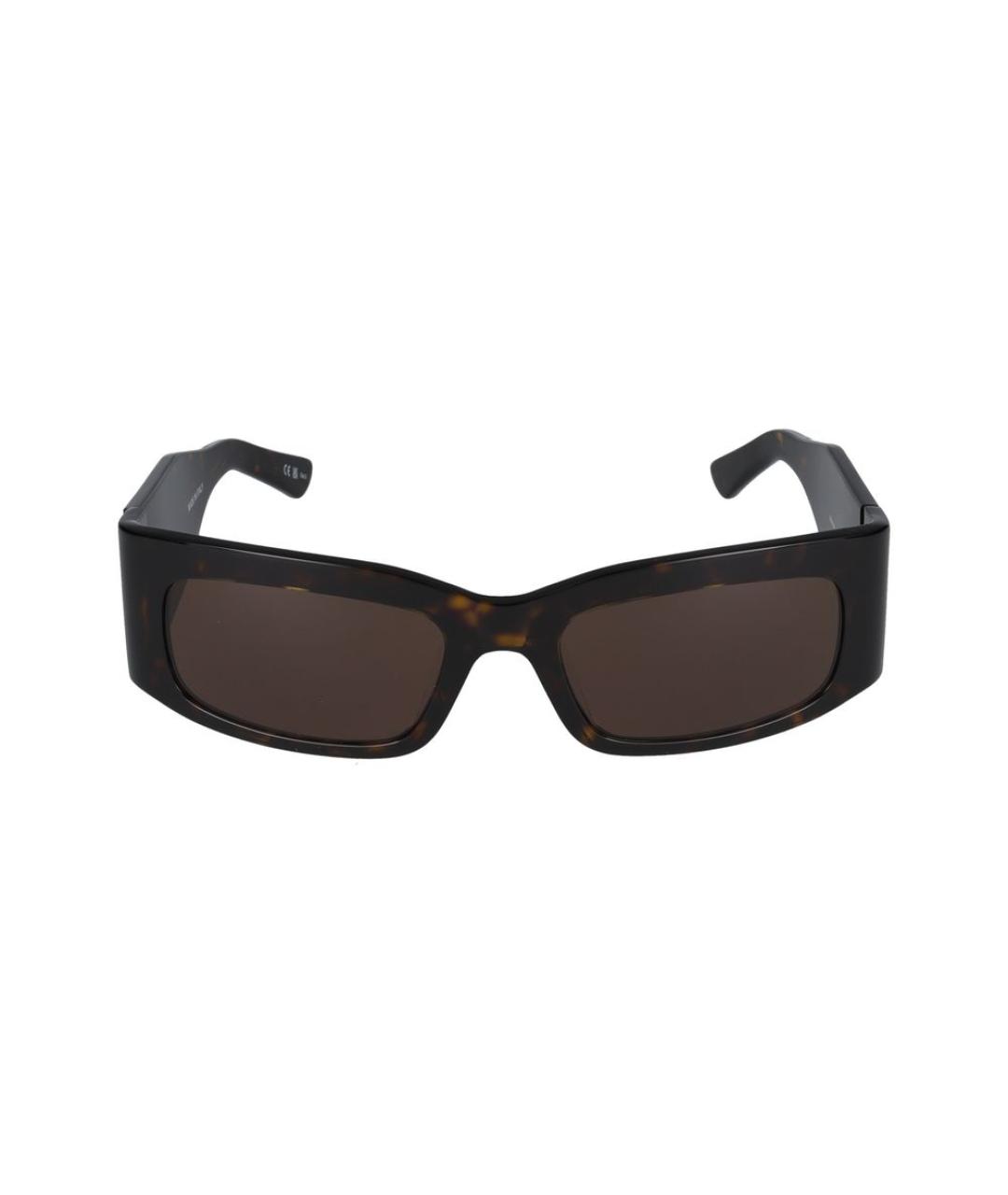 BALENCIAGA Коричневые солнцезащитные очки, фото 2