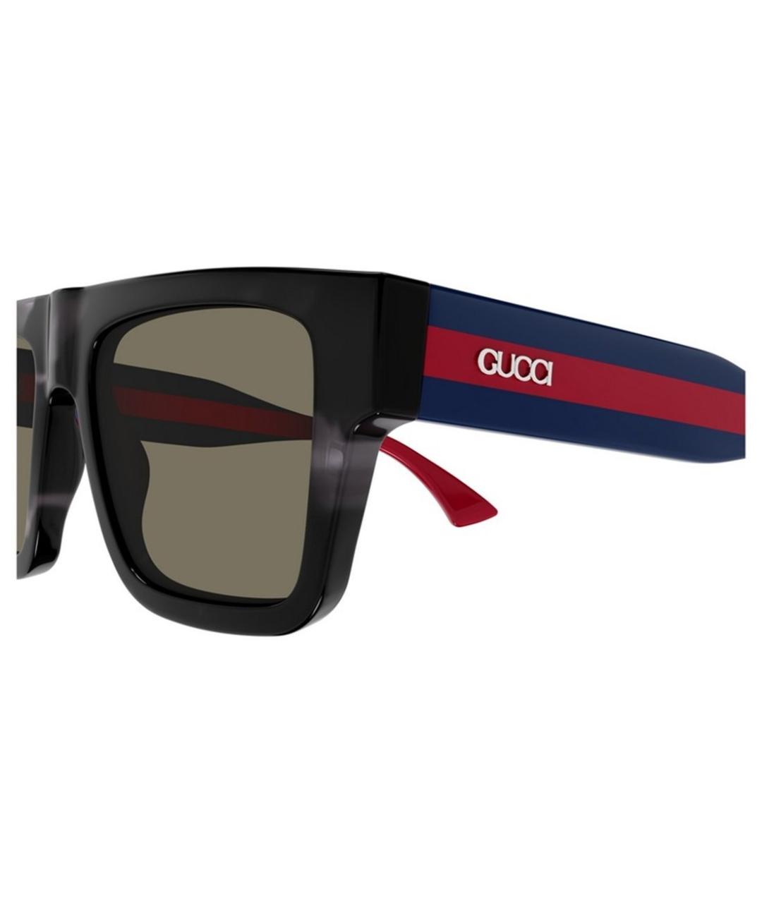 GUCCI Коричневые солнцезащитные очки, фото 3