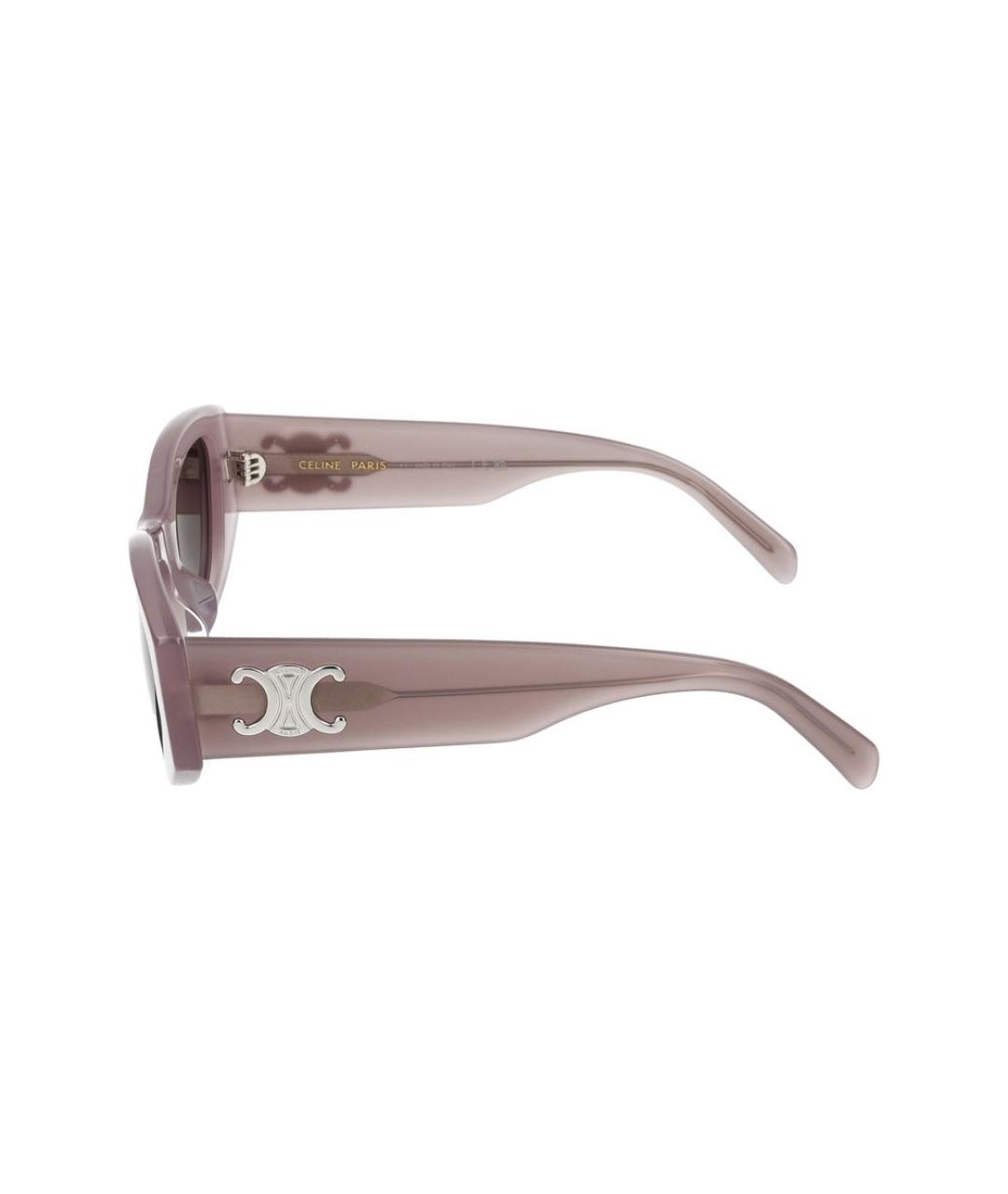 CELINE Мульти пластиковые солнцезащитные очки, фото 3