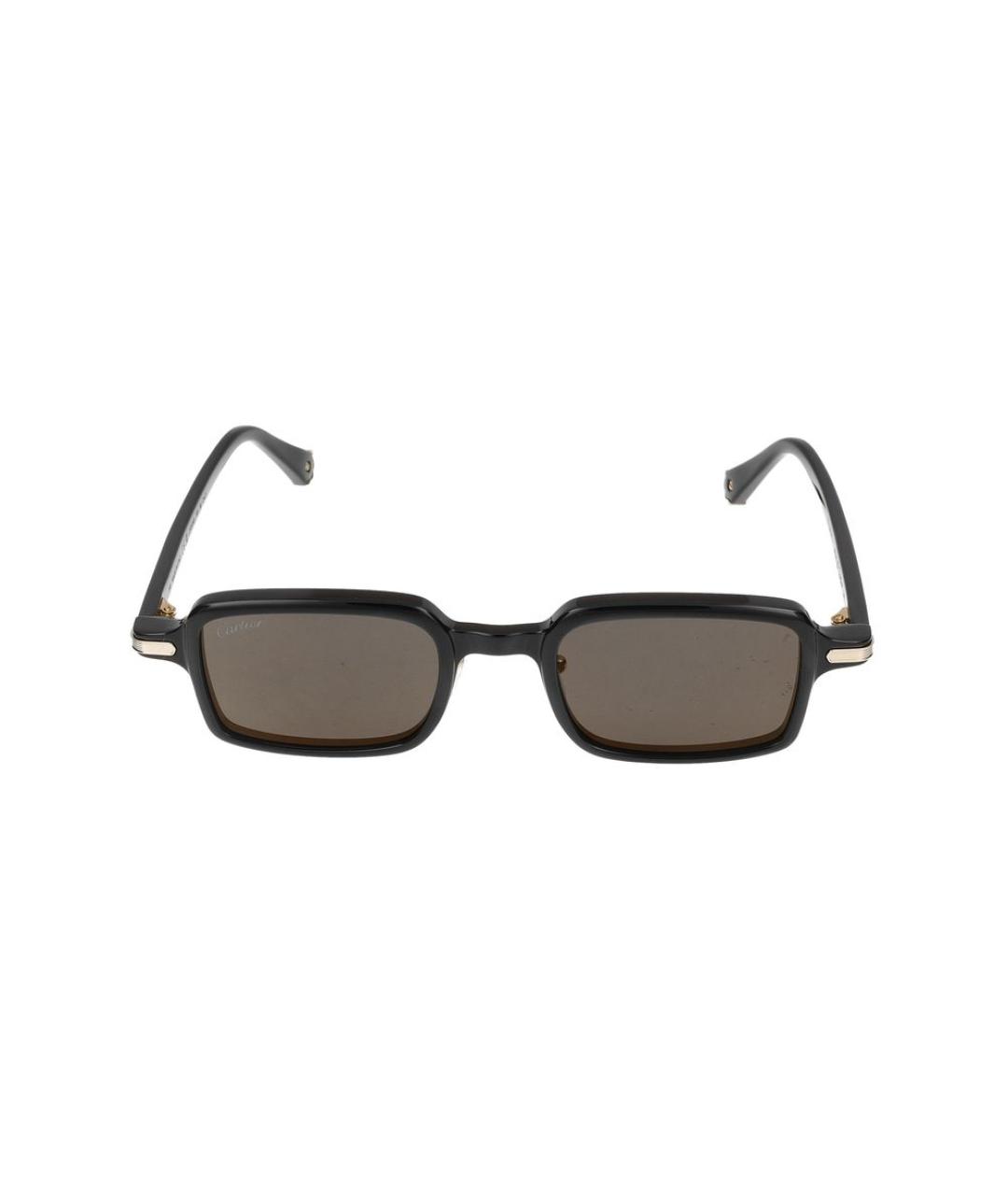 CARTIER Черные солнцезащитные очки, фото 2