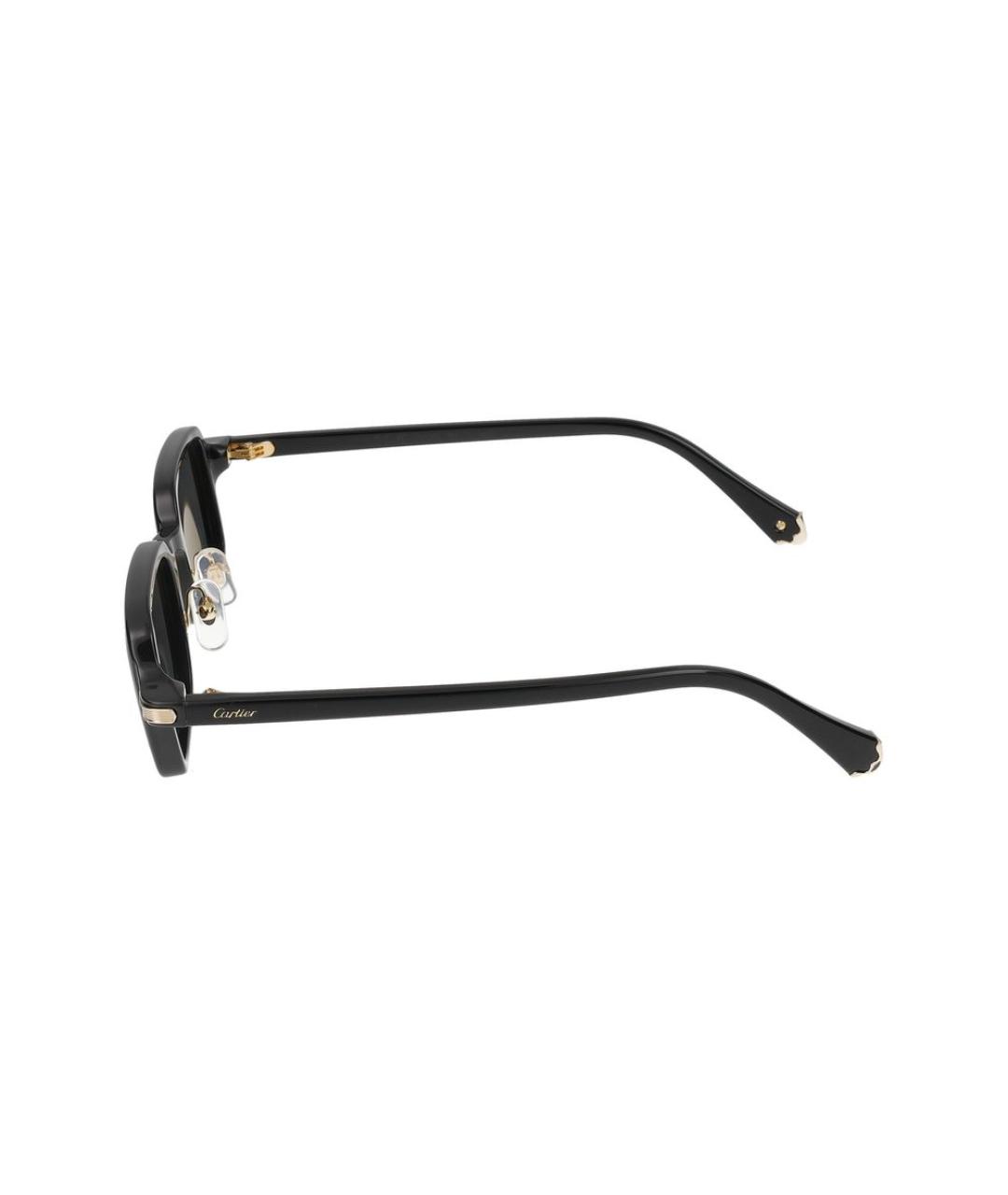 CARTIER Черные солнцезащитные очки, фото 3