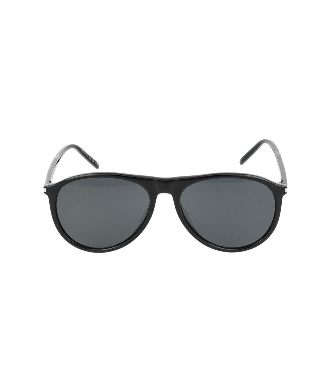 SAINT LAURENT Черные солнцезащитные очки, фото 2