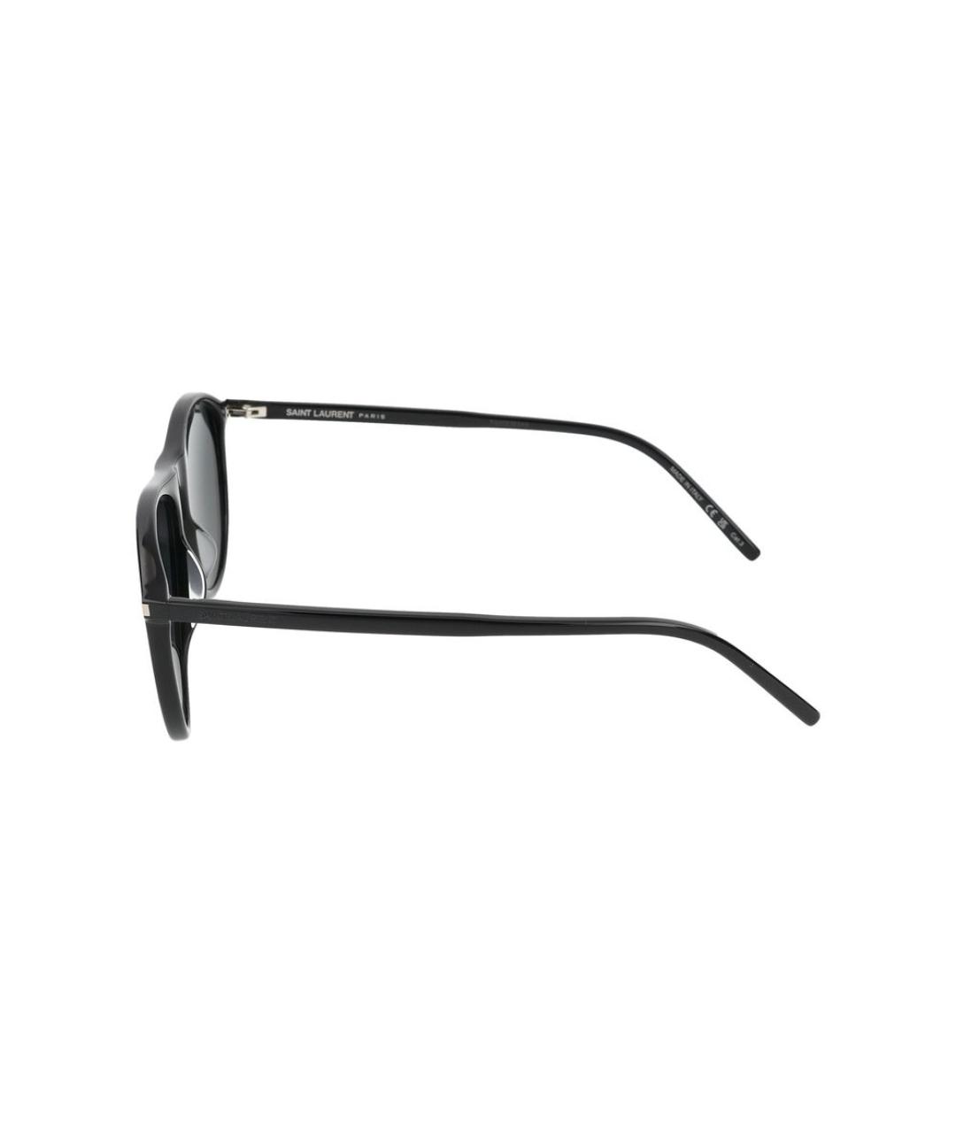 SAINT LAURENT Черные солнцезащитные очки, фото 3