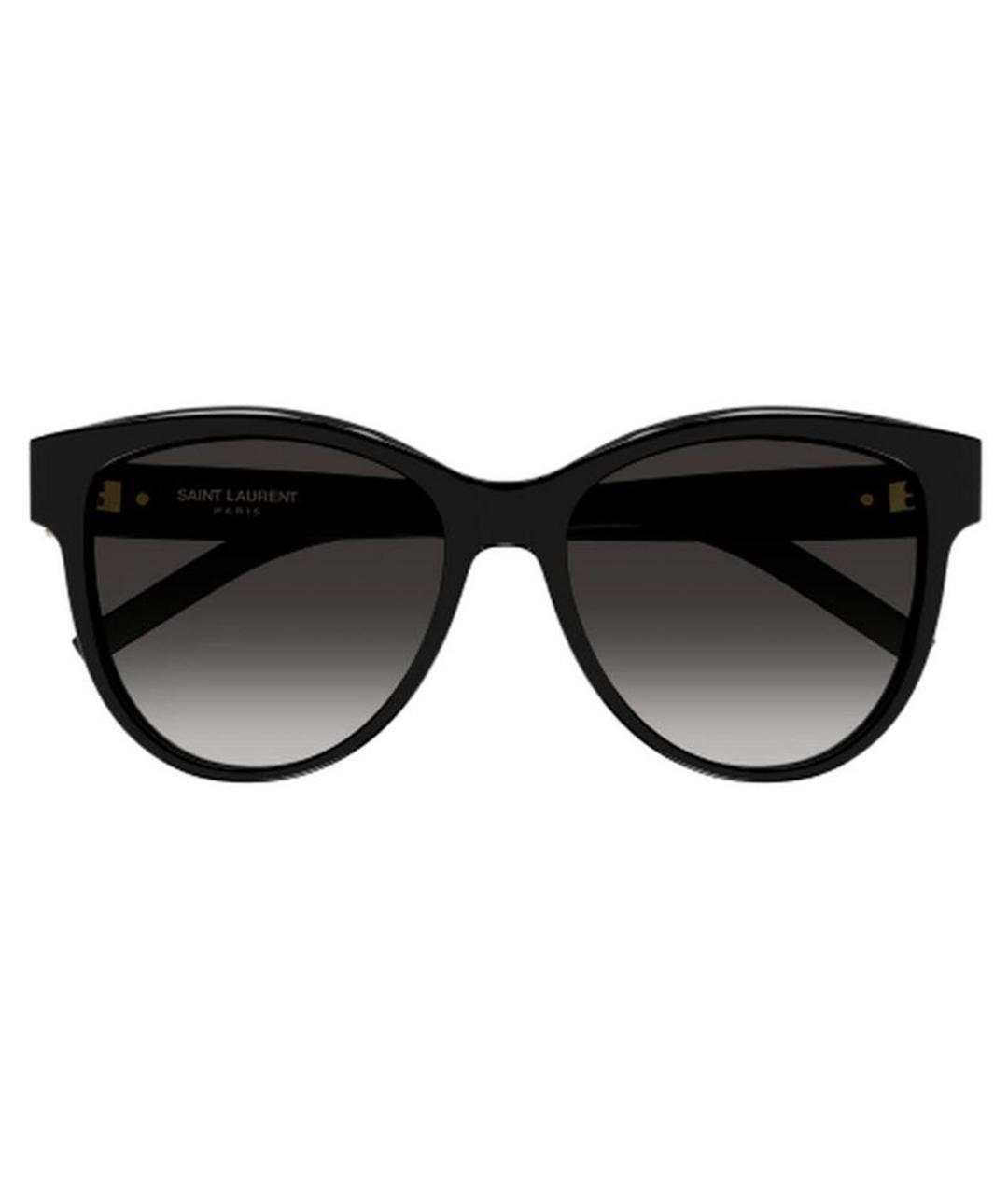 SAINT LAURENT Черные солнцезащитные очки, фото 2