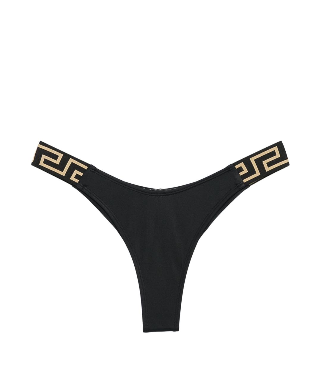 VERSACE Черный полиамидовый купальник, фото 1