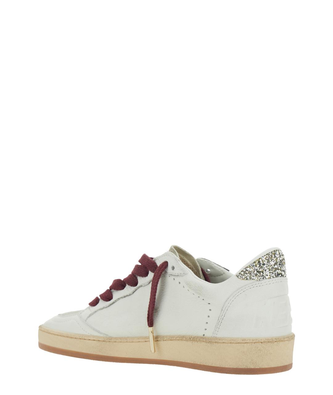 GOLDEN GOOSE DELUXE BRAND Белые кожаные кеды, фото 3