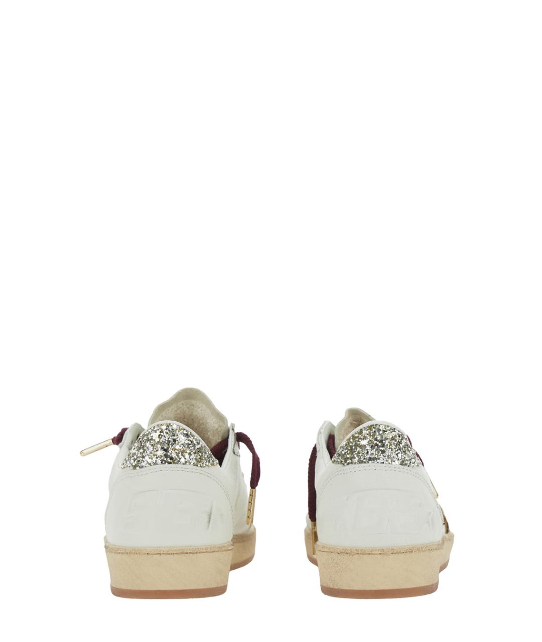 GOLDEN GOOSE DELUXE BRAND Белые кожаные кеды, фото 5