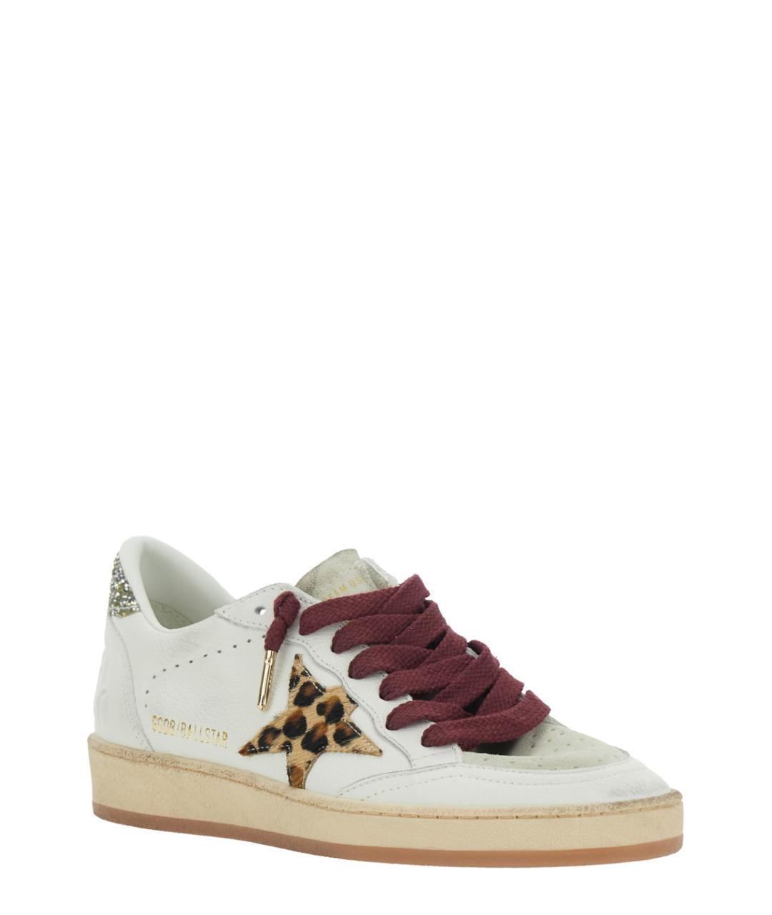 GOLDEN GOOSE DELUXE BRAND Белые кожаные кеды, фото 2