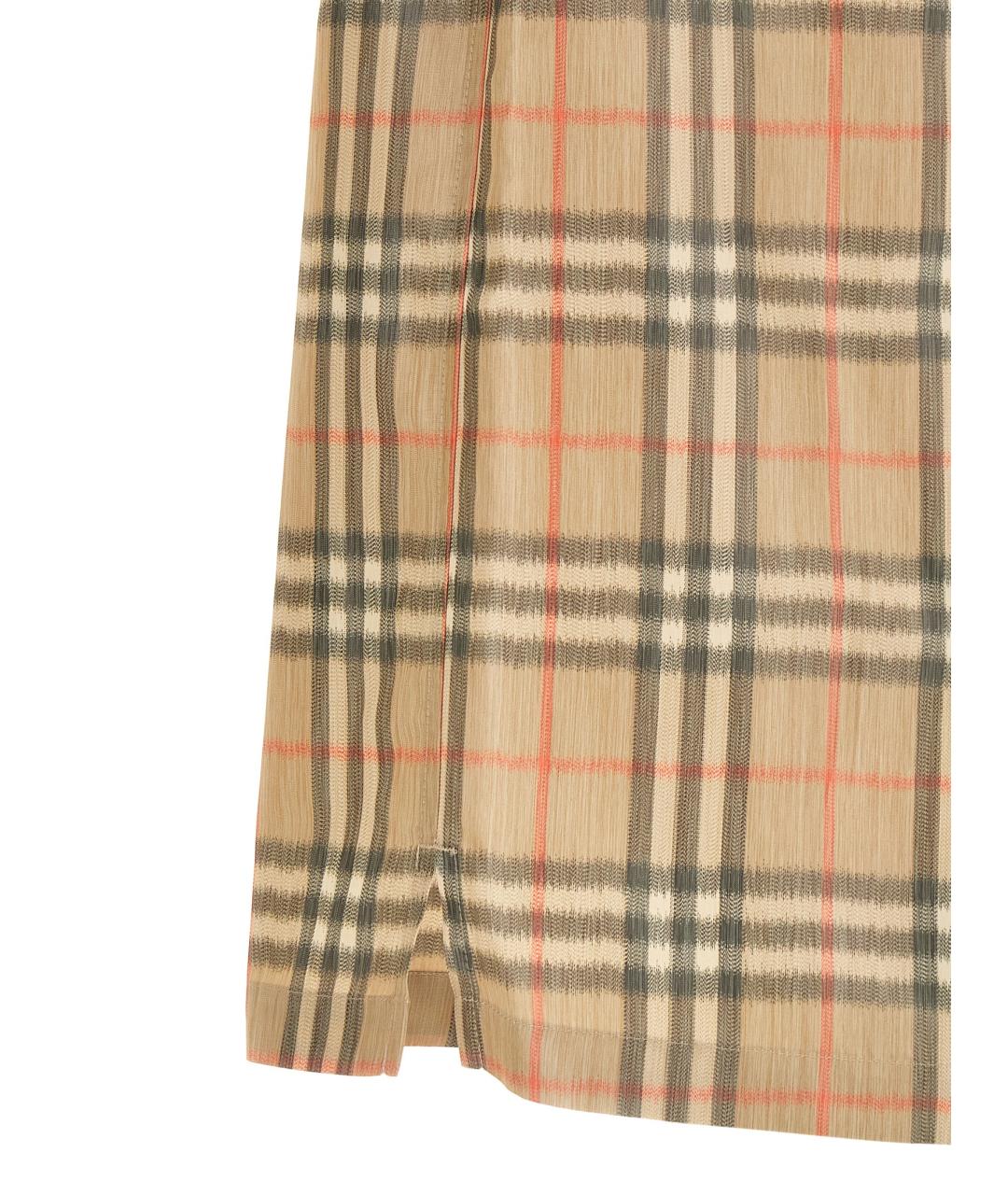 BURBERRY Бежевая кэжуал рубашка, фото 4