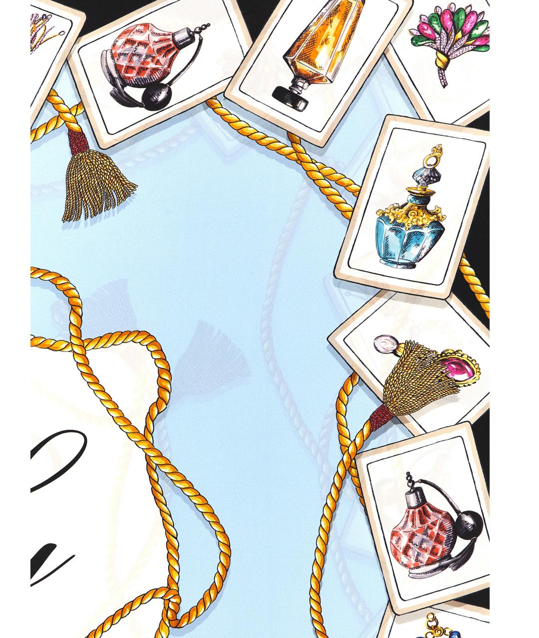 DOLCE&GABBANA Мульти шелковый шарф, фото 3