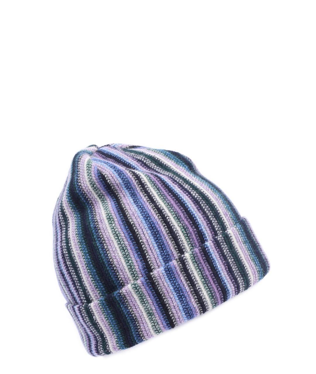 MISSONI Синяя шапка, фото 3