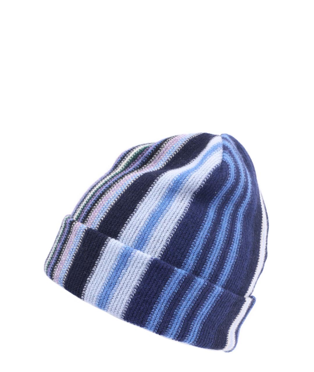 MISSONI Синяя шапка, фото 5