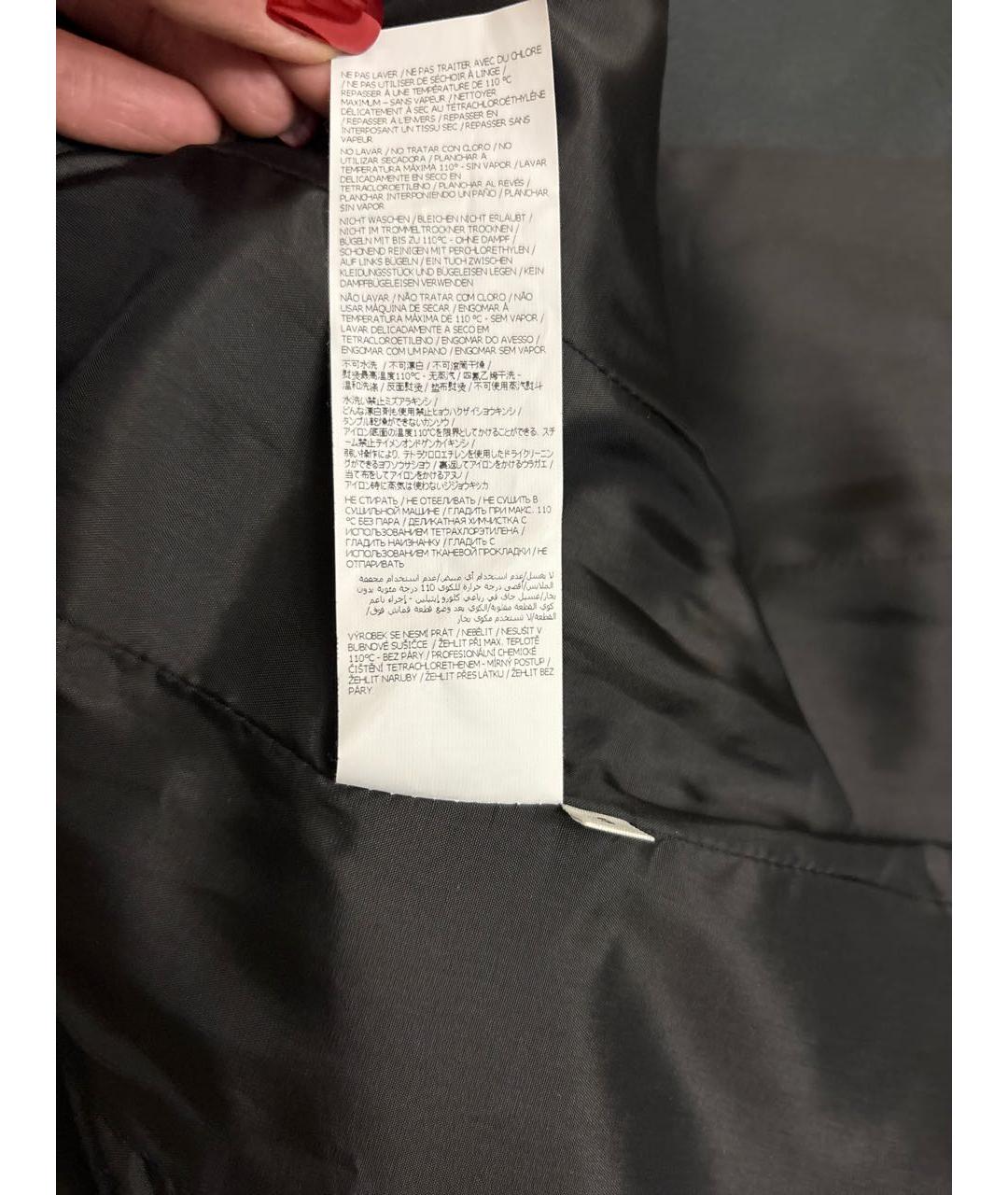 P.A.R.O.S.H. Темно-синий бархатный жакет/пиджак, фото 8