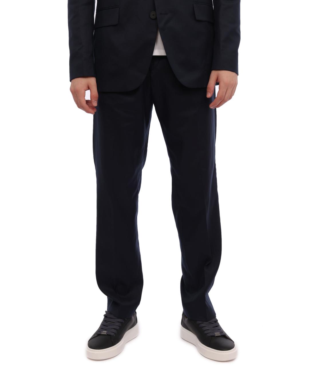 HUGO Синий классический костюм, фото 3