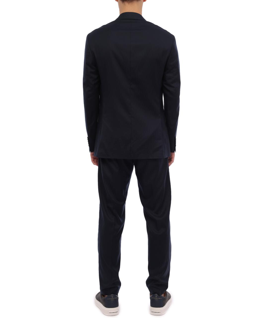 HUGO Синий классический костюм, фото 7