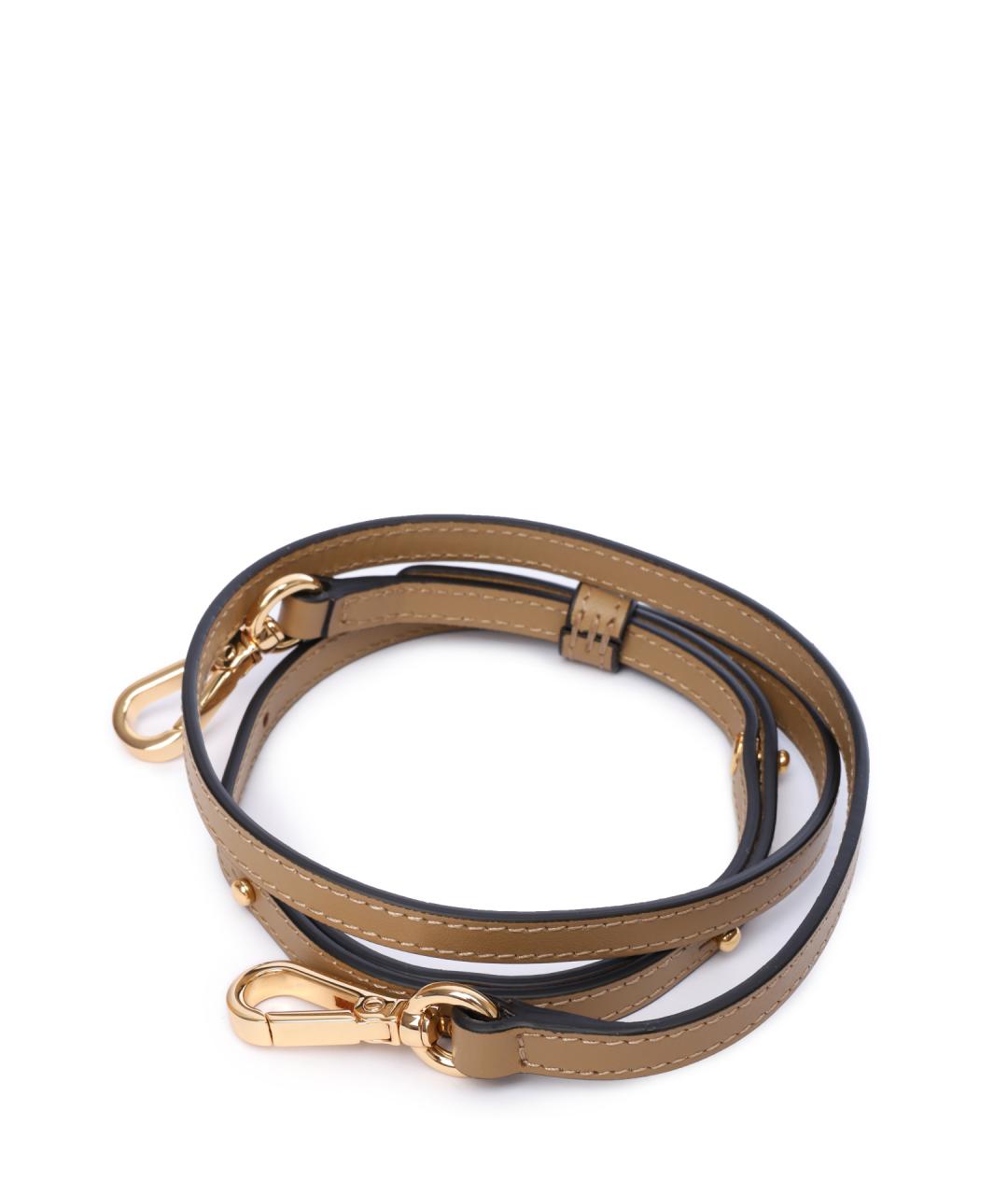 WANDLER Коричневая кожаная сумка через плечо, фото 6