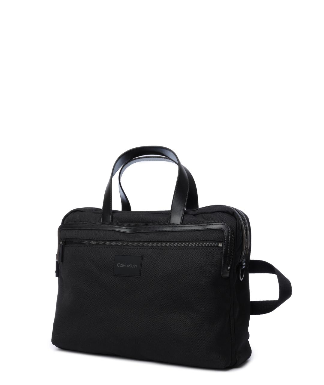 CALVIN KLEIN Черный портфель, фото 3