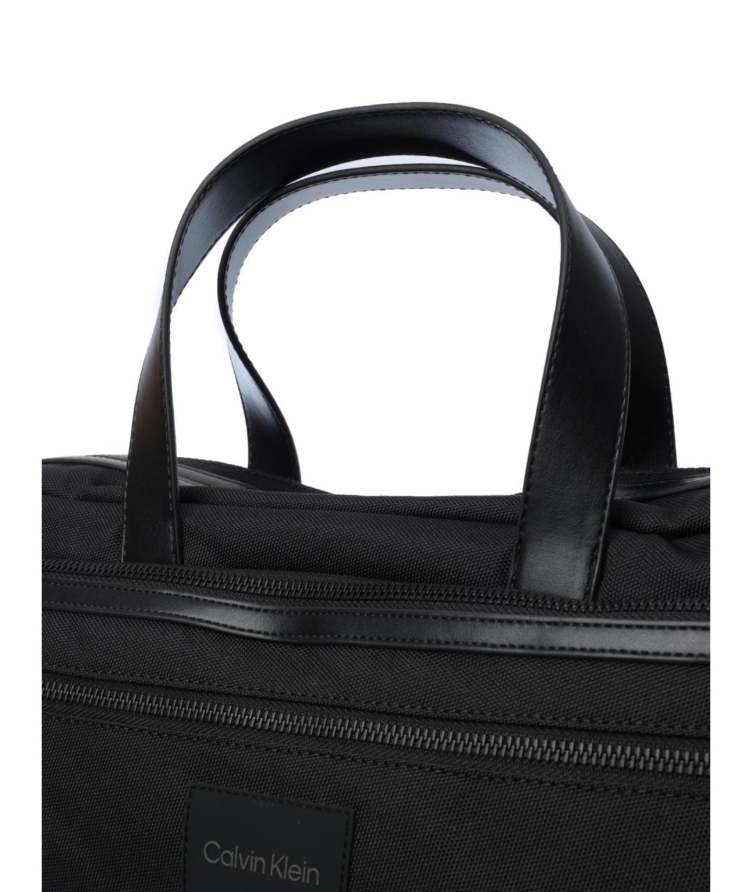 CALVIN KLEIN Черный портфель, фото 5