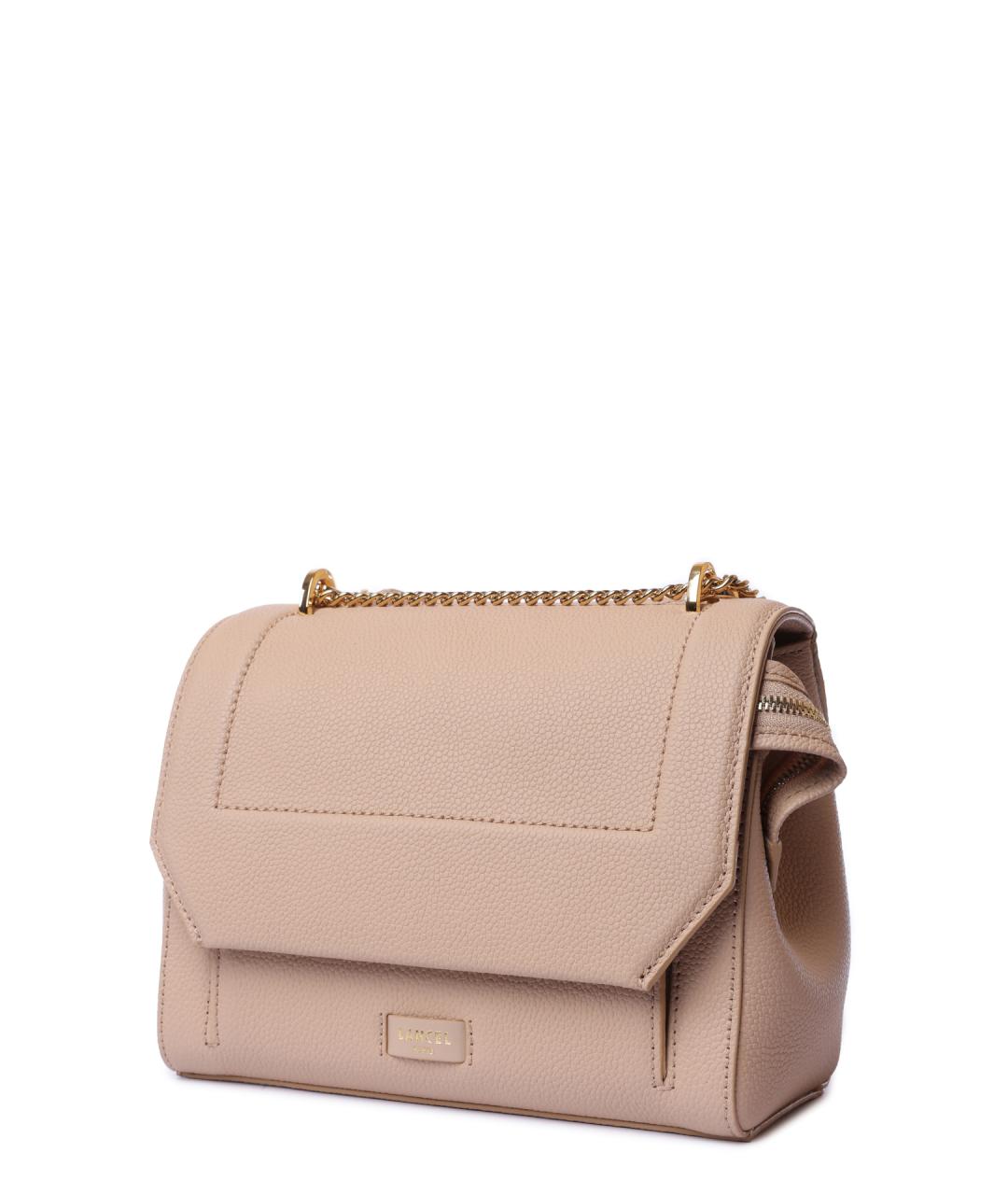 LANCEL Бежевая сумка через плечо, фото 2