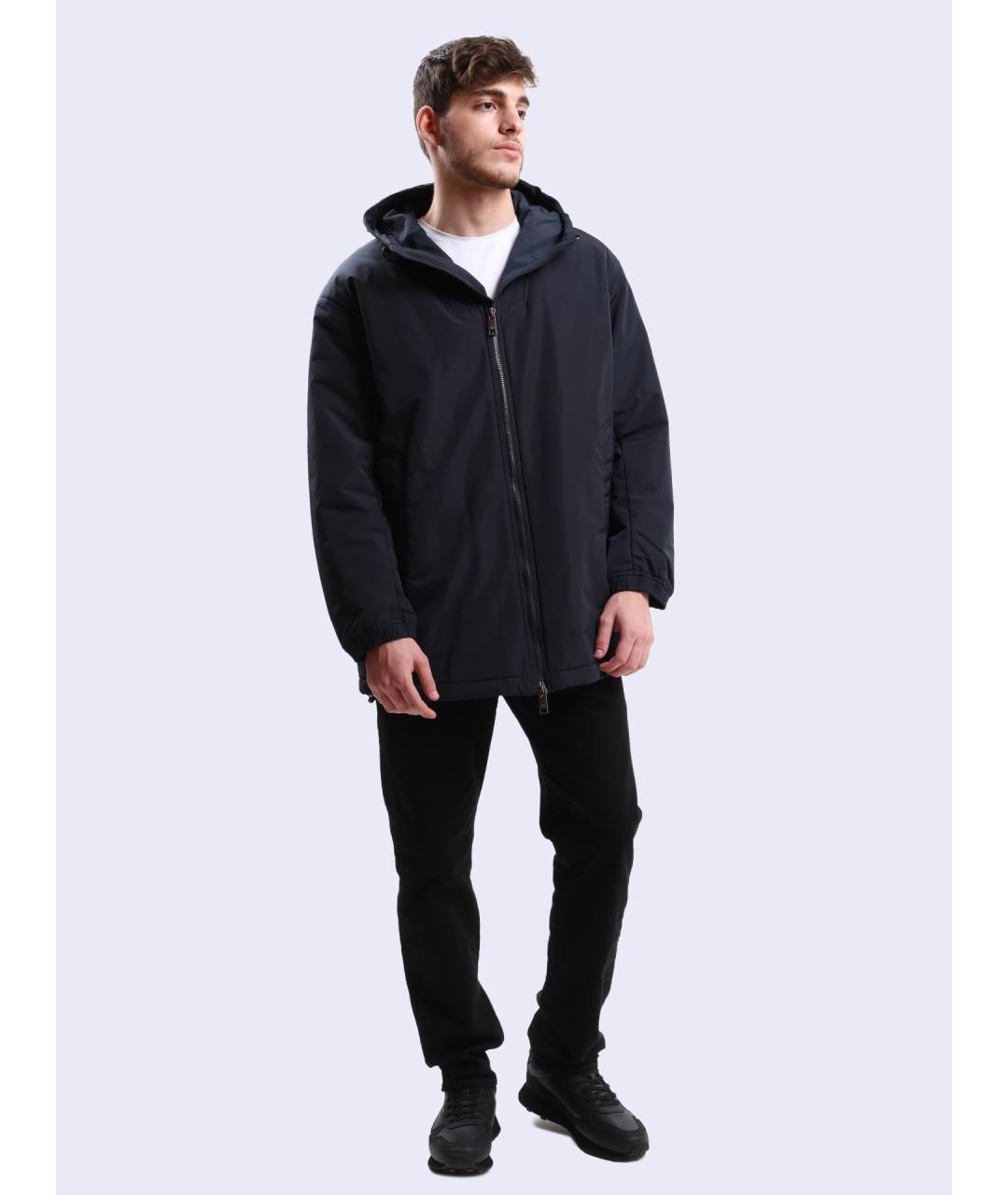 ARMANI EXCHANGE Темно-синяя куртка, фото 2