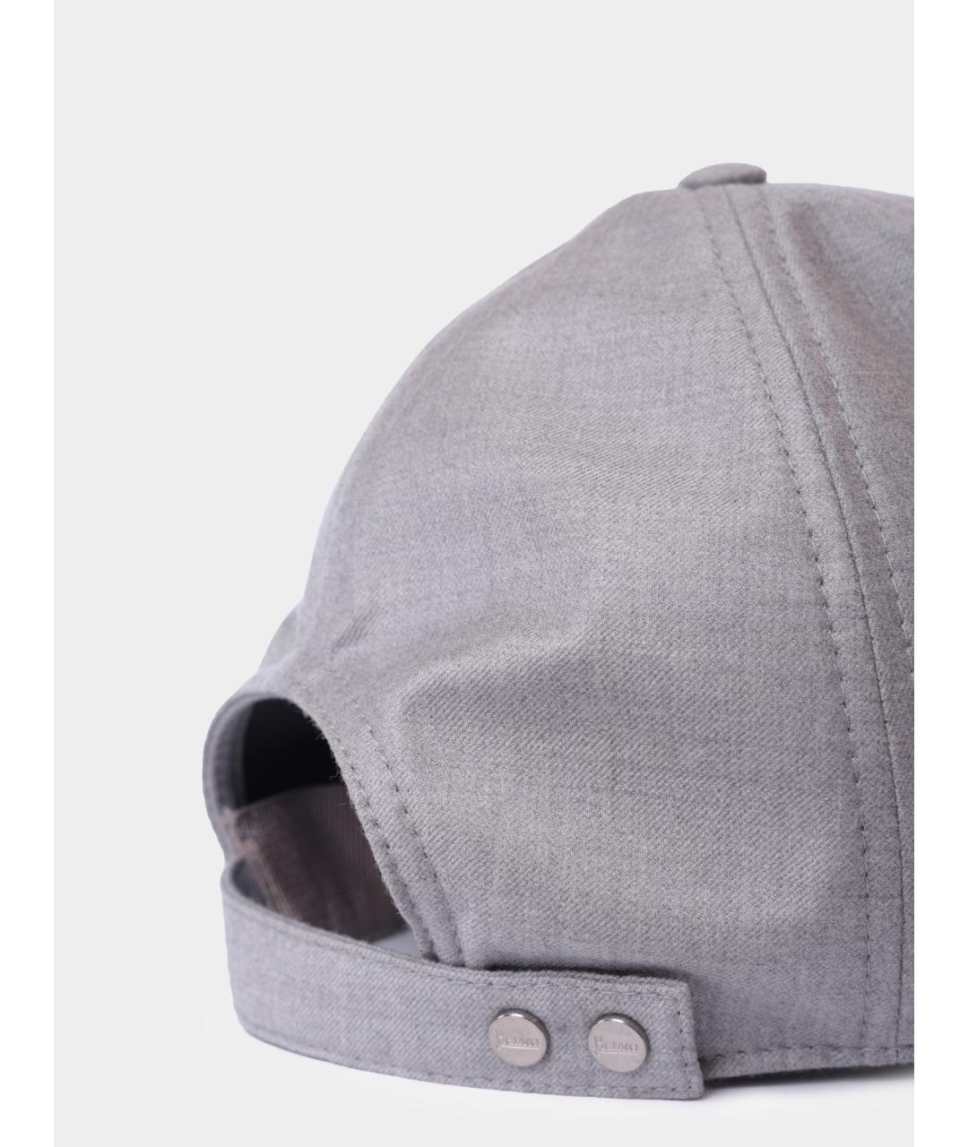 HERNO Серая кепка/бейсболка, фото 4