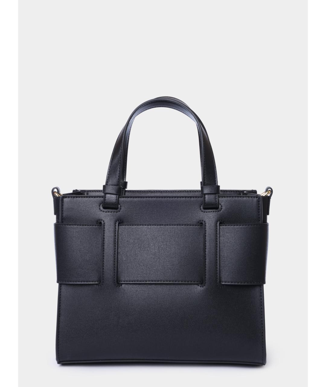 ARMANI EXCHANGE Черная сумка тоут, фото 4