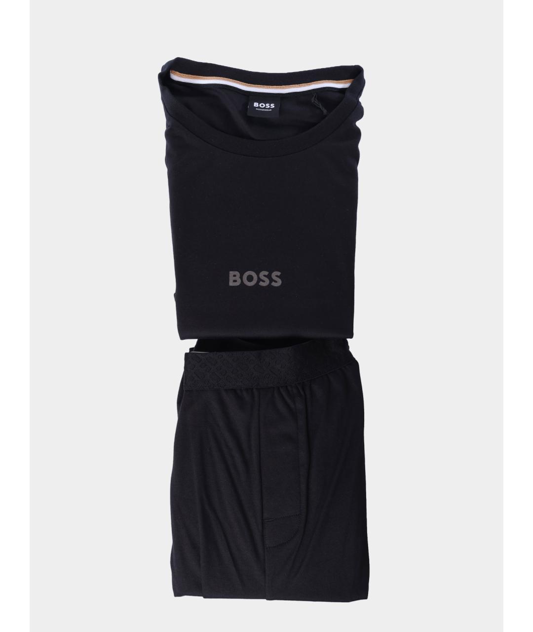 HUGO BOSS Черная пижама, фото 2