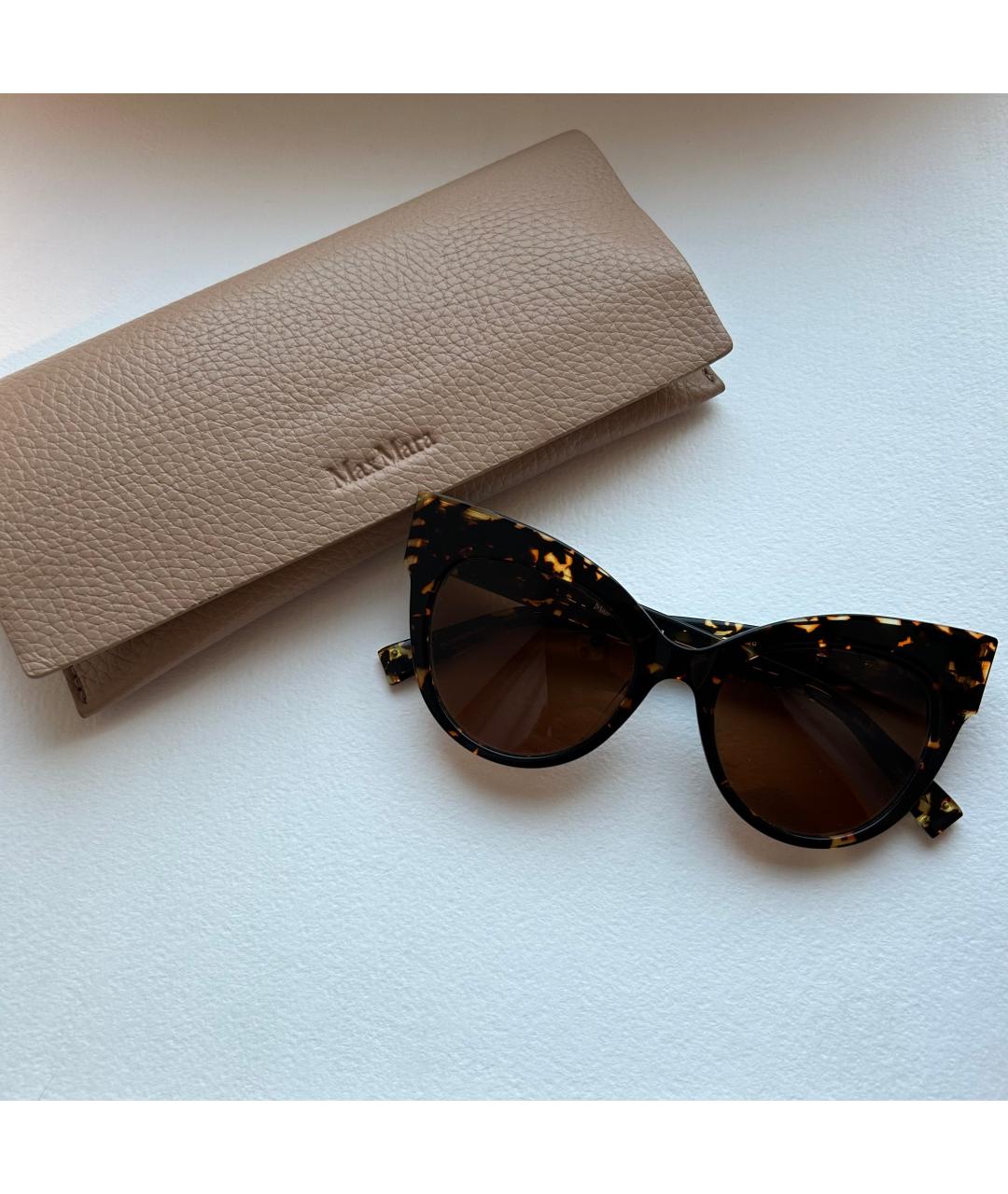 MAX MARA Мульти пластиковые солнцезащитные очки, фото 4