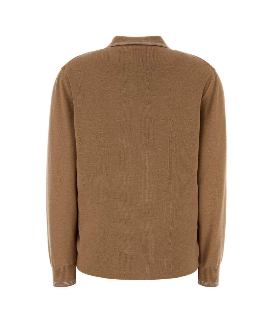 MIU MIU Бежевый шерстяной кардиган, фото 2