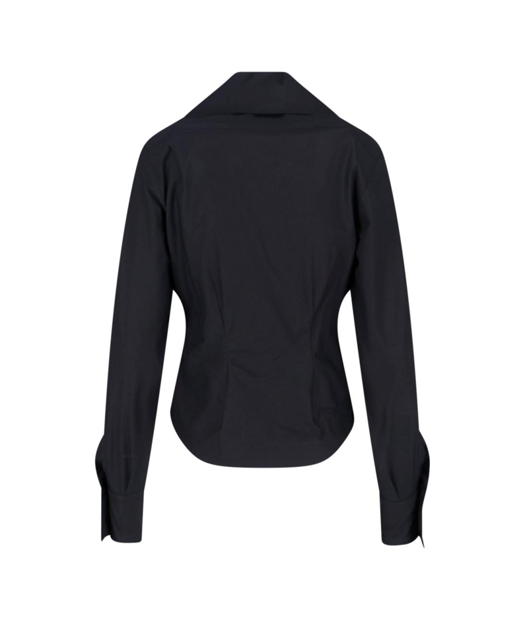 VIVIENNE WESTWOOD Черная хлопковая рубашка, фото 2