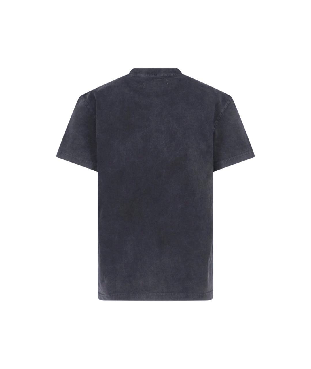 TONYWACK Черная хлопковая футболка, фото 2