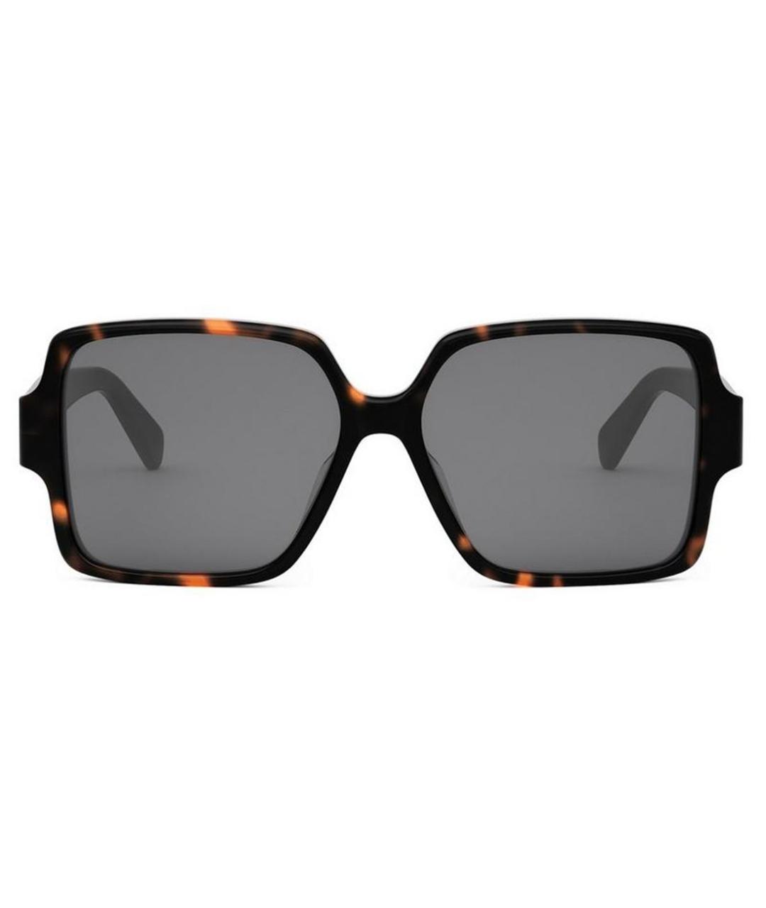 CELINE Коричневые солнцезащитные очки, фото 2