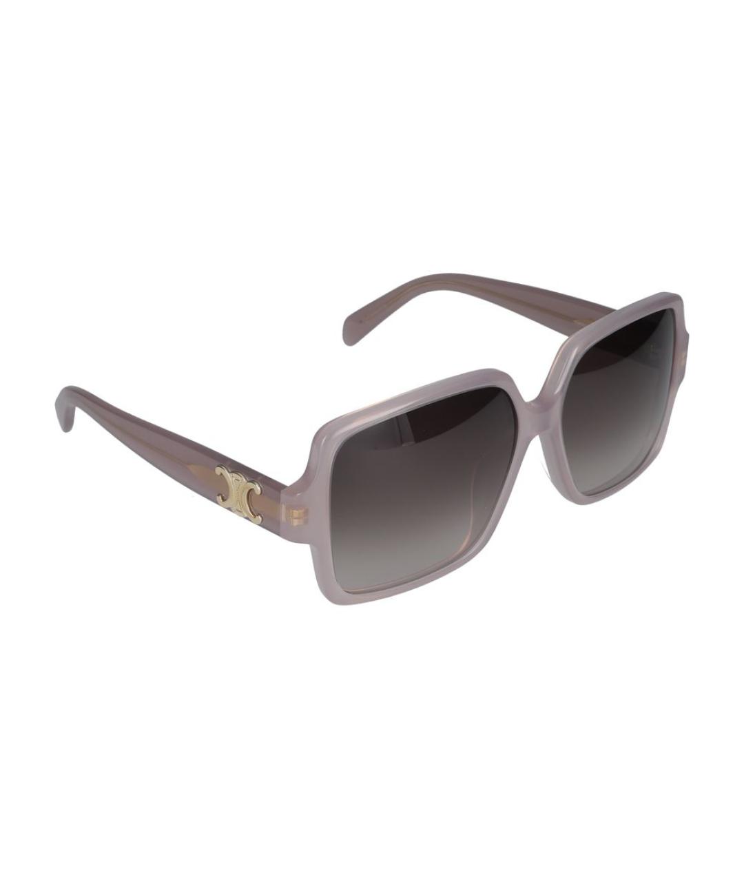 CELINE Мульти пластиковые солнцезащитные очки, фото 4