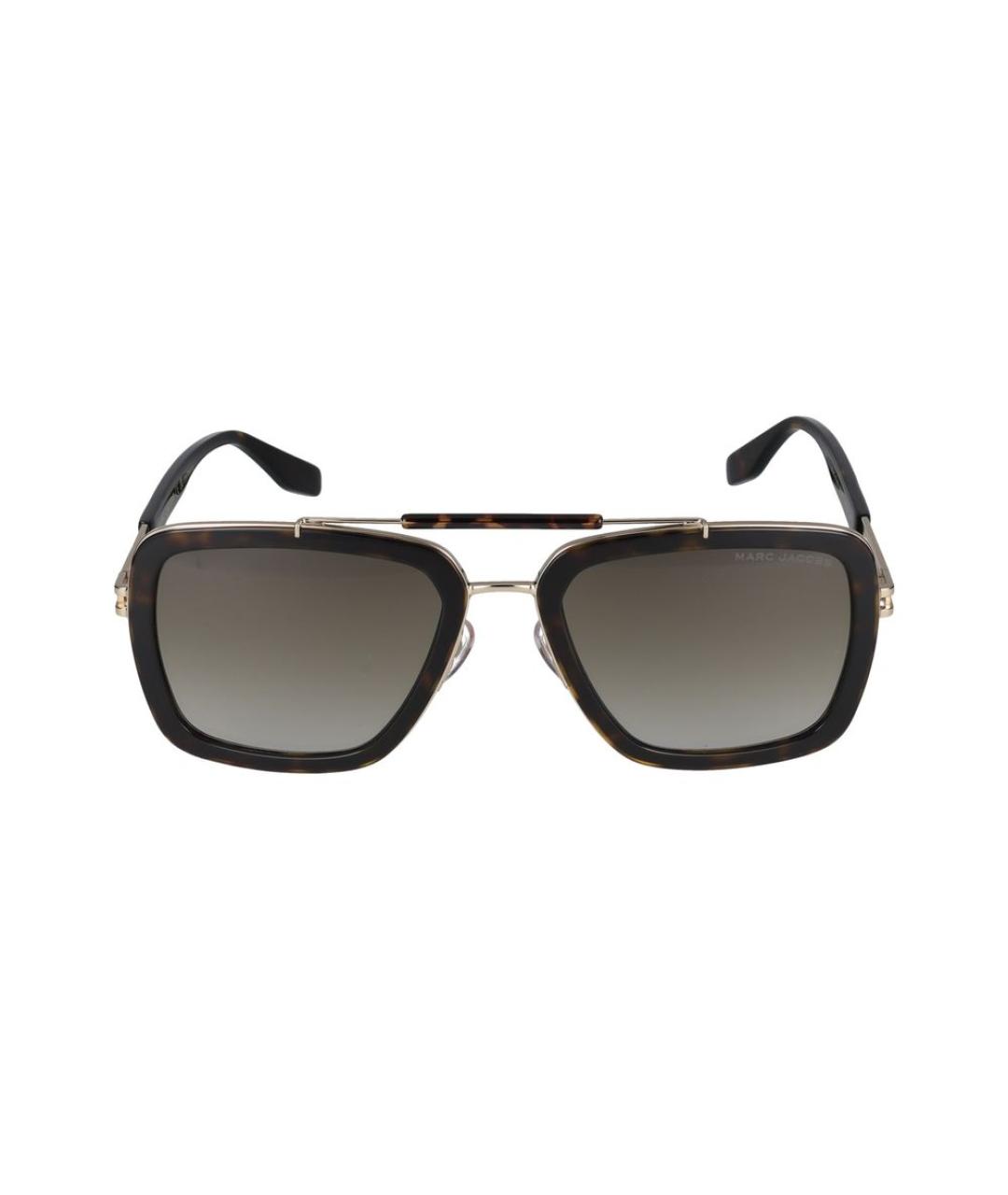 MARC JACOBS Коричневые металлические солнцезащитные очки, фото 1