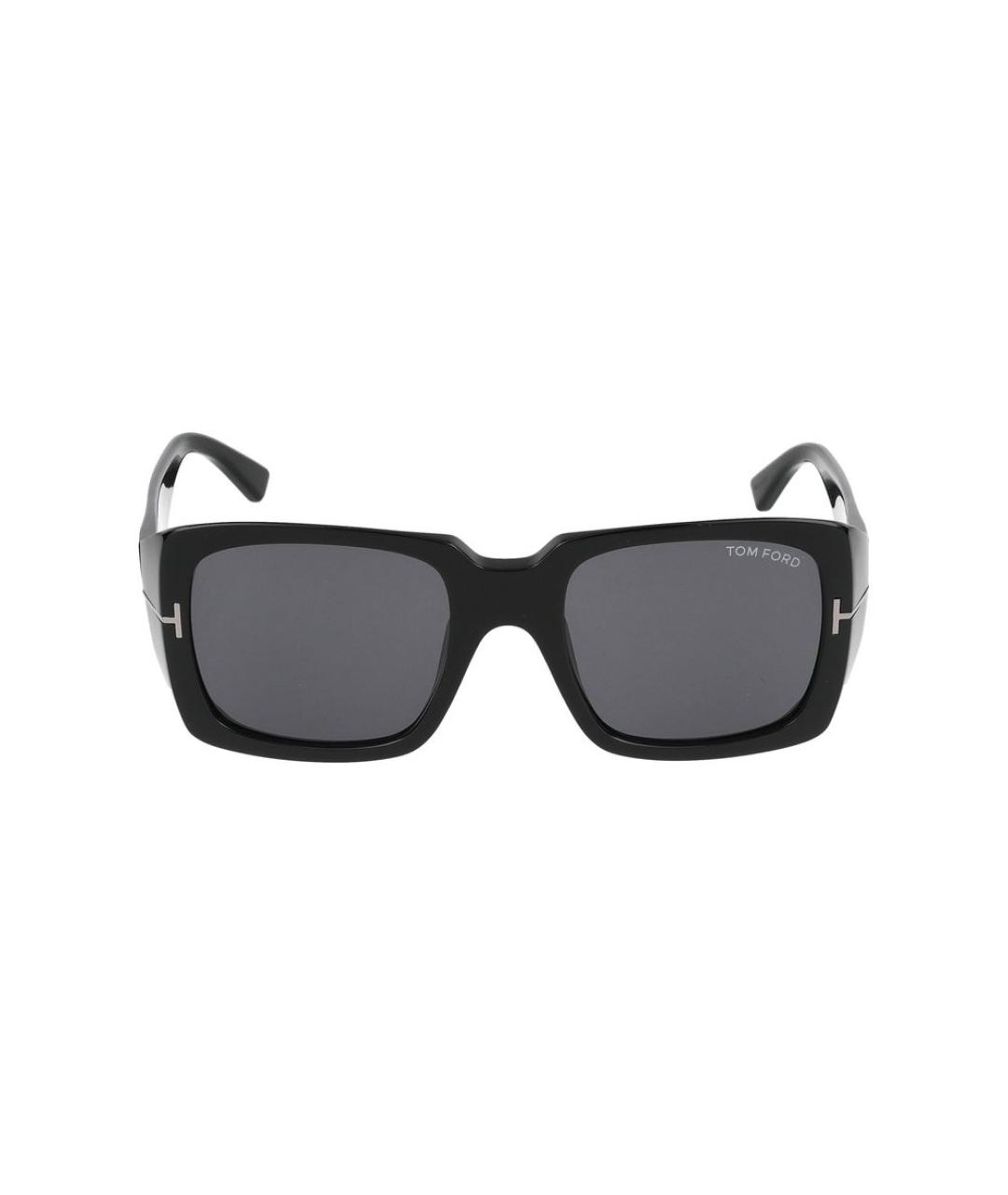 TOM FORD Черные пластиковые солнцезащитные очки, фото 2
