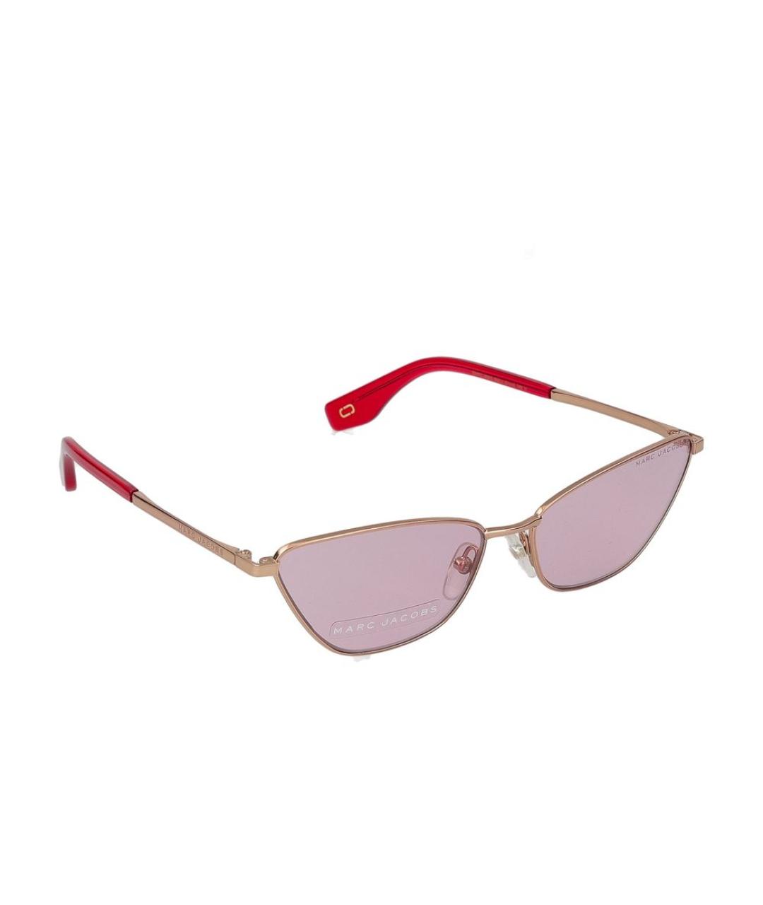 MARC JACOBS Розовые металлические солнцезащитные очки, фото 4