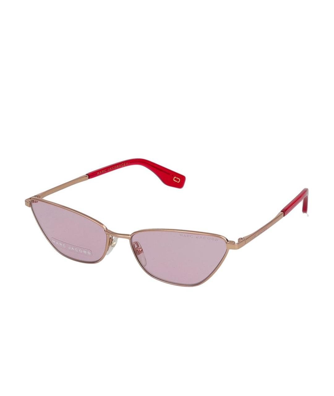 MARC JACOBS Розовые металлические солнцезащитные очки, фото 1