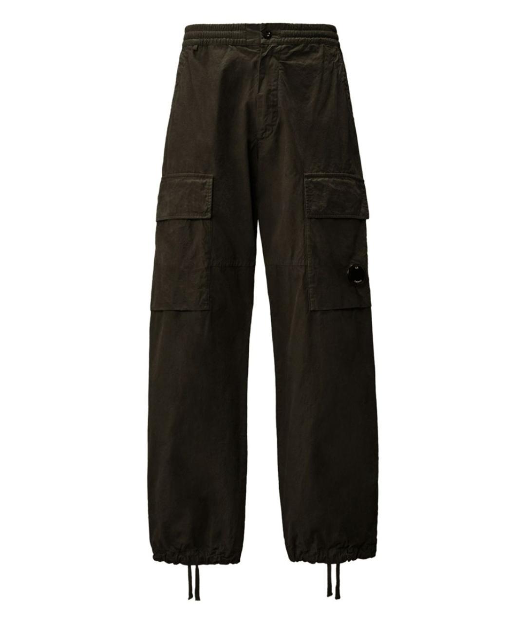 CP COMPANY Серые хлопковые повседневные брюки, фото 1