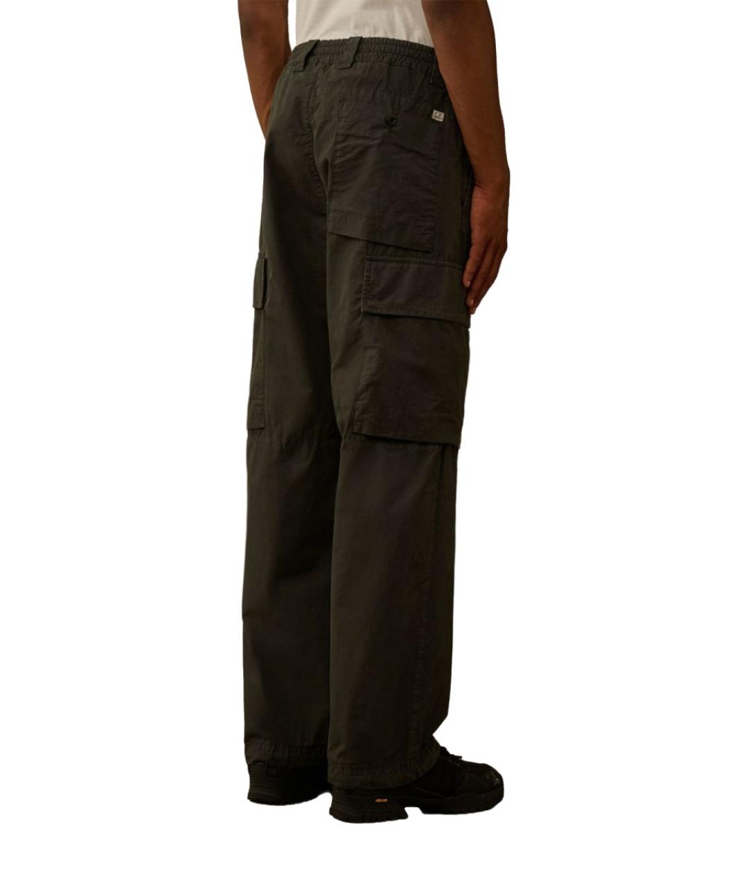 CP COMPANY Серые хлопковые повседневные брюки, фото 3
