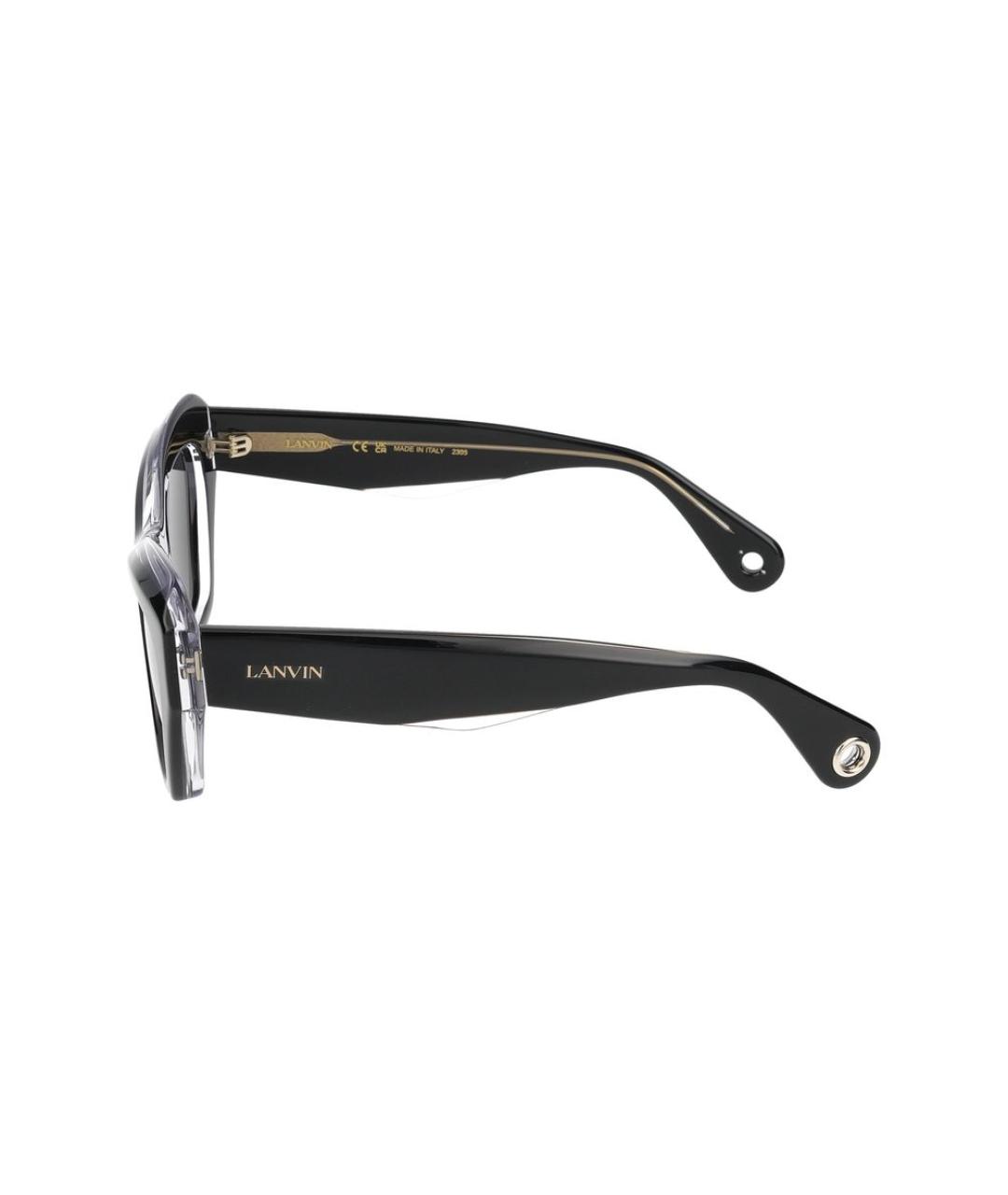 LANVIN Черные солнцезащитные очки, фото 5