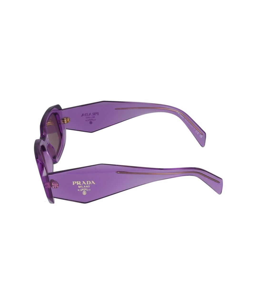PRADA Фиолетовые солнцезащитные очки, фото 3